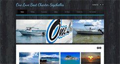 Desktop Screenshot of onelovefishingseychelles.com